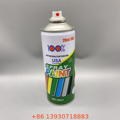 Alçak sis püskürtmesi ile el sanatı ve DIY boya püskürtmesi için teneke kadın aerosol valfi