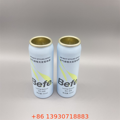 Alüminyum Aerosol Kutuları Kişisel Bakım Ürünleri İçin Hafif ve Geri Dönüştürülebilir Ambalaj