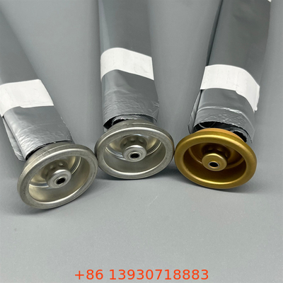 Aerosol kutuları için kolay dağıtım kontrolü ile valf üzerindeki güvenilir kadın çantası