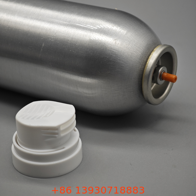 1 İnç Teneke Tıraş Köpüğü Valfi Kimyasal Aerosol Metal Kutular için Metal Aktüatör