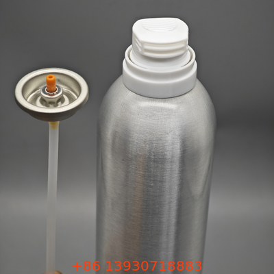 1 İnç Teneke Tıraş Köpüğü Valfi Kimyasal Aerosol Metal Kutular için Metal Aktüatör