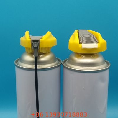 İki Yönlü Katlanabilir Tetik Sprey Kapağı Aerosol Kutular İçin Akış ve Sprey Seçenekleri