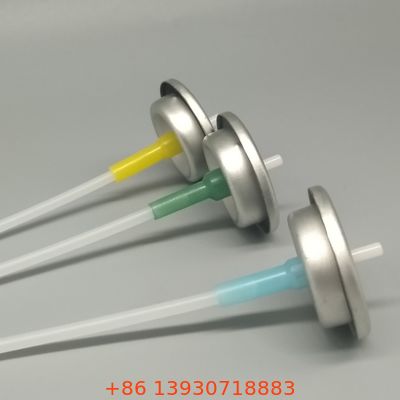 İnce sis ve kontrollü çıkışlı, üstün kaliteli saç bakım spreyleri için zarif ölçülü aerosol valfi