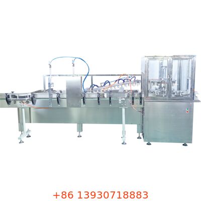 Fully Automatic Aerosol Filling Production Line for High-Volume Cosmetic and Household Product Manufacturers with Integrated Gassing and Seaming