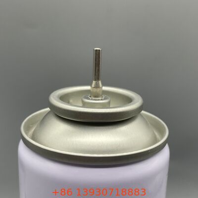 Basınçlı butan aerosolleri için 1 inçlik plastik ve metal sapı daha hafif gaz dolgu valfi