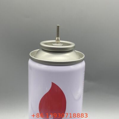 Plastik ve Metal Stem Lighter Ev ve Dış Kullanım için Gaz Doldurma Aerosol Valf