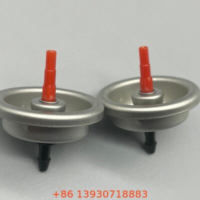 Plastik ve Metal Stem Lighter Ev ve Dış Kullanım için Gaz Doldurma Aerosol Valf