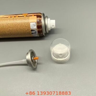 Kuru Şampuan Aerosol Spray Valve, kalıntısız performans ve 360 derecelik çalışma için ultra ince sis nozlu