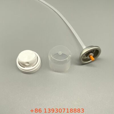 Kuru Şampuan Aerosol Spray Valve, kalıntısız performans ve 360 derecelik çalışma için ultra ince sis nozlu