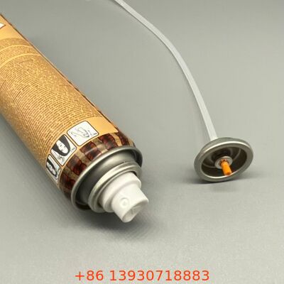 Kuru Şampuan Aerosol Spray Valve, kalıntısız performans ve 360 derecelik çalışma için ultra ince sis nozlu