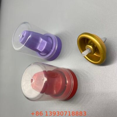 Saç Mousse için 360 derecelik işlevselliği olan ters dağıtıcı korozyona dayanıklı aerosol püskürtme valfi