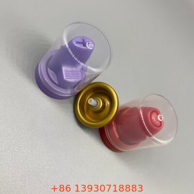 Saç Mousse için 360 derecelik işlevselliği olan ters dağıtıcı korozyona dayanıklı aerosol püskürtme valfi