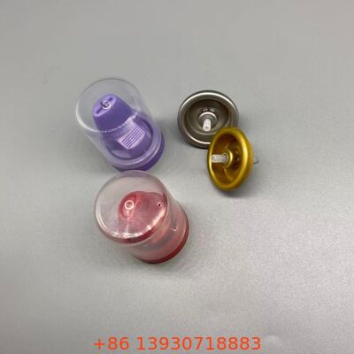 Alüminyum Yapı Korozyona Dirençli Aerosol Sprey Valve Hair Mousse için 360 Derece İşlevselliği