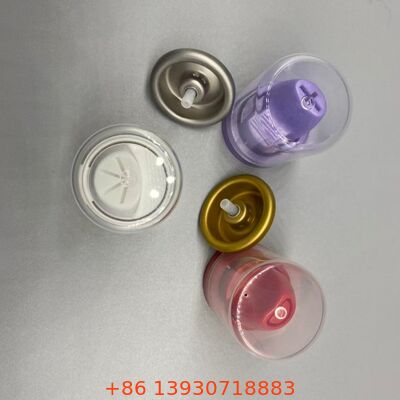 Alüminyum Yapı Korozyona Dirençli Aerosol Sprey Valve Hair Mousse için 360 Derece İşlevselliği