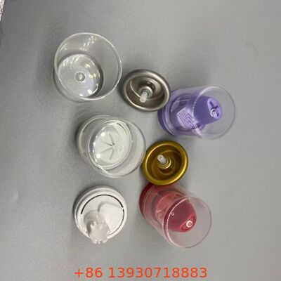 Korrozyona dayanıklı 360 derece dağıtım sistemi ile Saç Mousse için ters alüminyum aerosol püskürtme valfi