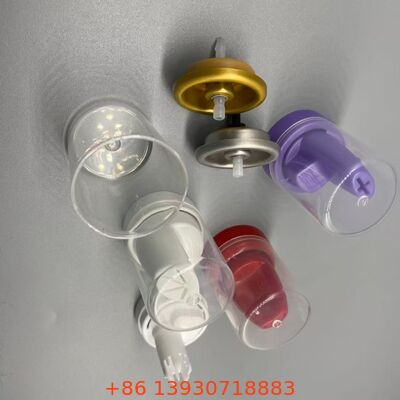 Korrozyona dayanıklı 360 derece dağıtım sistemi ile Saç Mousse için ters alüminyum aerosol püskürtme valfi