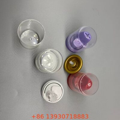 Alüminyum Yapı Korozyona Dirençli Aerosol Sprey Valve Hair Mousse için 360 Derece İşlevselliği