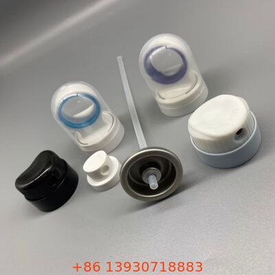 Sürekli Püskürtme Güneş Kremi Uygulamaları için Güvenlik Kapaklı Güneş Koruyucu Aerosol Valfı