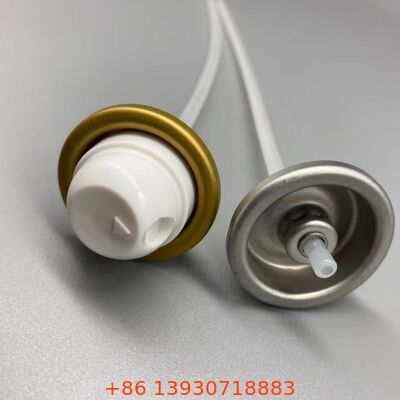 1-İnç Sızdırmaz Deodorant Aerosol Valfi, Antiperspirant ve Spor Gücü Formülleri için 360° Püskürtme ve Tıkanmaya Dayanıklı Tasarım