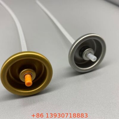 360° dağıtım teknolojisi ve standart alüminyum konserveler için evrensel uygunlukla sızdırmazlık ve tıkanıklığa dayanıklı aerosole dayanıklı vücut püskürtme valfi