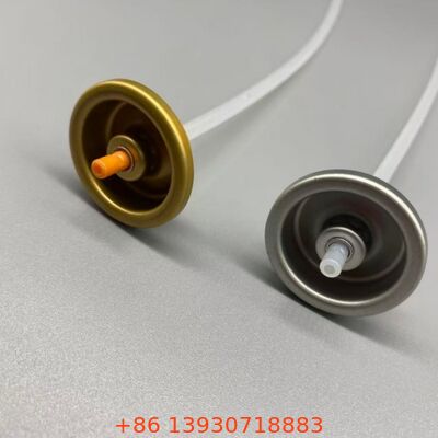 360° dağıtım teknolojisi ve standart alüminyum konserveler için evrensel uygunlukla sızıntıya ve tıkanmaya karşı dayanıklı deodorant vücut püskürtme valfi