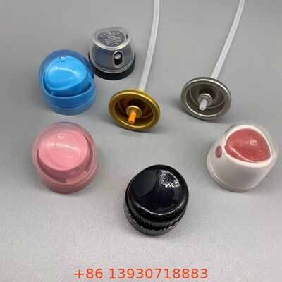 360° dağıtım teknolojisi ve standart alüminyum konserveler için evrensel uygunlukla sızıntıya ve tıkanmaya karşı dayanıklı deodorant vücut püskürtme valfi