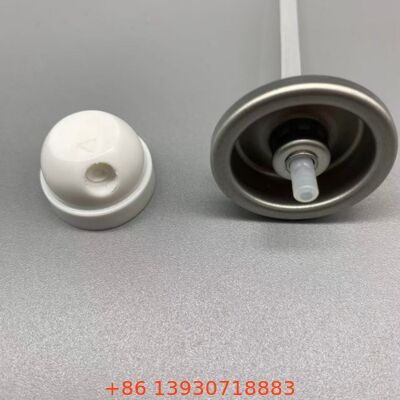 360° dağıtım teknolojisi ve standart alüminyum konserveler için evrensel uygunlukla sızdırmazlık ve tıkanıklığa dayanıklı aerosole dayanıklı vücut püskürtme valfi