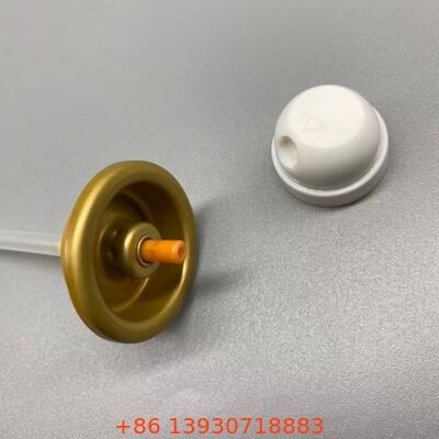 Yüksek hızlı dolgu hatları için ultra ince sisli sürekli dağıtımlı bir aerosol deodorant vücut püskürtme valfi