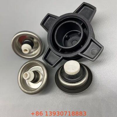 Yüksek basınçlı ve tıkanıklığa karşı dirençli nozel uygulamaları için kısa saplı aerosol PU köpük valfi