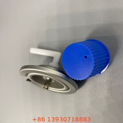 Yüksek dayanıklılıklı kırmızı koruyucu kapağı olan 1 inçlik dış mekan yemek soba valfi