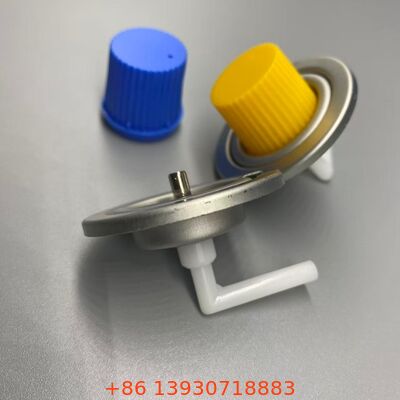 Açıkta yemek pişirmek ve endüstriyel çözücüler için sızdırmaz bir inçlik teneke butan gaz valfi