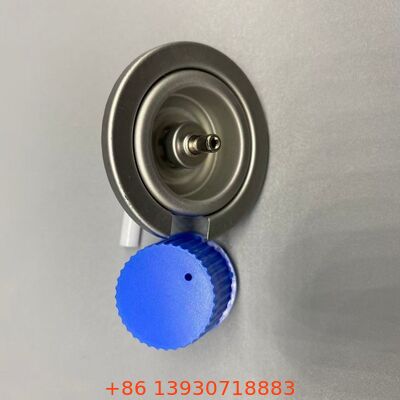 Açıkta yemek pişirmek ve endüstriyel çözücüler için sızdırmaz bir inçlik teneke butan gaz valfi