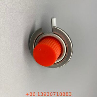 Kırmızı kapağı olan ağır 1 inçlik dış mekan yemek soba valfi