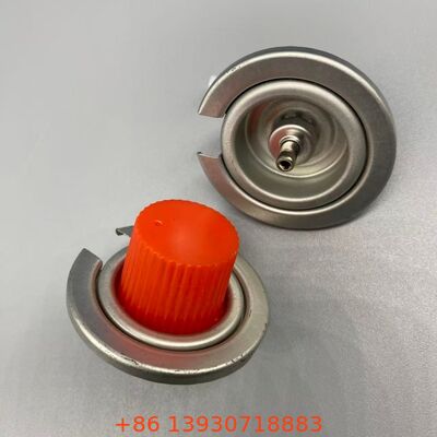 Kırmızı kapağı olan ağır 1 inçlik dış mekan yemek soba valfi