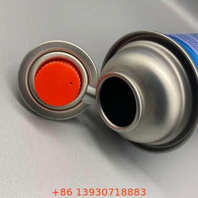 Taşınabilir sobalar için tutarlı akış kontrolü ile bir inç sızıntı geçirmez aerosol butan gaz valfi