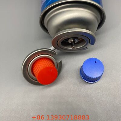 Taşınabilir sobalar için tutarlı akış kontrolü ile bir inç sızıntı geçirmez aerosol butan gaz valfi