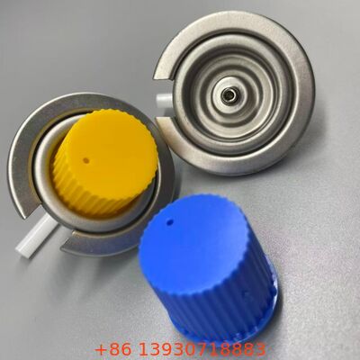 Açıkta yemek pişirmek ve endüstriyel çözücüler için sızdırmaz bir inçlik teneke butan gaz valfi