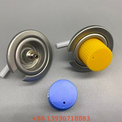 Açıkta yemek pişirmek ve endüstriyel çözücüler için sızdırmaz bir inçlik teneke butan gaz valfi