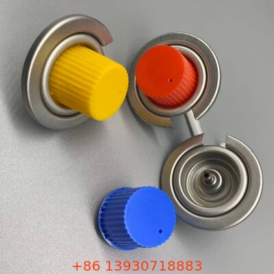 1 İnç Dış Mekan Pişirme Sobası Vanası Kırmızı Emniyet Kapağı ile