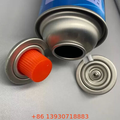 Taşınabilir sobalar ve meşaleler için hassas 1 inçlik sızıntıya dayanıklı teneke butan gaz valfi