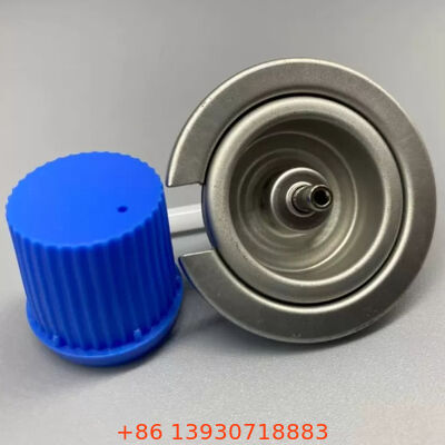 Kesin dağıtım için teneke plaka yapısı olan 1 inçlik sızıntıya dayanıklı butan gaz valfi