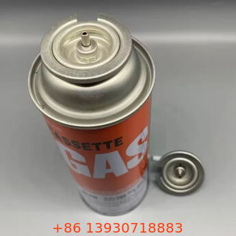 Sabit dağıtım için hassas kontrol edilen 1 inçlik teneke butan gaz valfi