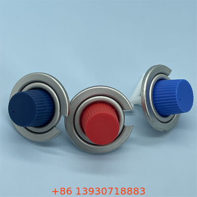 Bir inç boyutunda sızıntı-kanıt performans için çocuklara karşı dirençli aktüatörlü butan gaz valfi