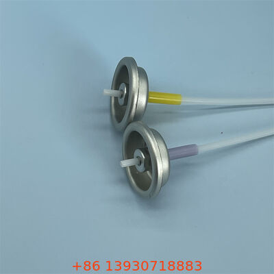 Farmasötik ve kozmetik ürünleri için kimyasallara dirençli hassasiyetli dağıtım ile 1 inçlik ölçümlü aerosol püskürtme valfi