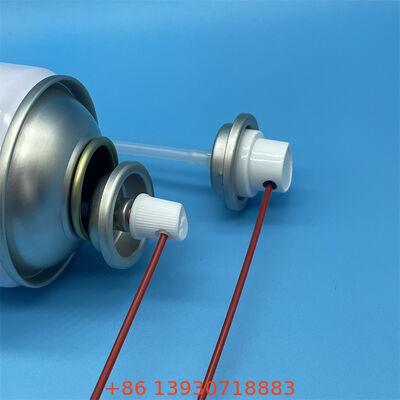 Motoru yağsızlatmada ve karbon çıkarmada kullanılan karbüratör temizleyici püskürtme kutuları için dayanıklı aerosol valfi