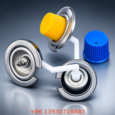 1-Inch Tinplate Butane Refill Valve for Controlled Fuel Release