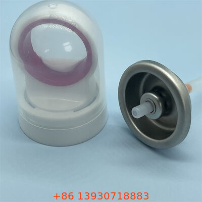 Bir inçlik güneş koruyucu aerosol valfi, tıkanıklığa dayanıklı nozel ve tüm vücut korunması için 360 derecelik çalışma