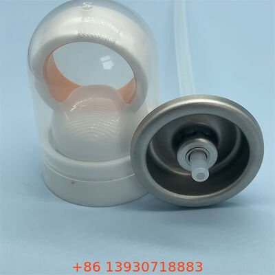 Bir inçlik güneş koruyucu aerosol valfi, tıkanıklığa dayanıklı nozel ve tüm vücut korunması için 360 derecelik çalışma