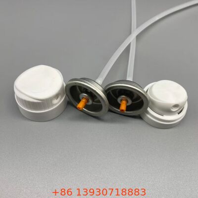 Renk güvenli toz dağıtım teknolojisi ile kuru şampuan aerosol valfi