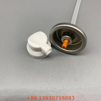Renk güvenli toz dağıtım teknolojisi ile kuru şampuan aerosol valfi